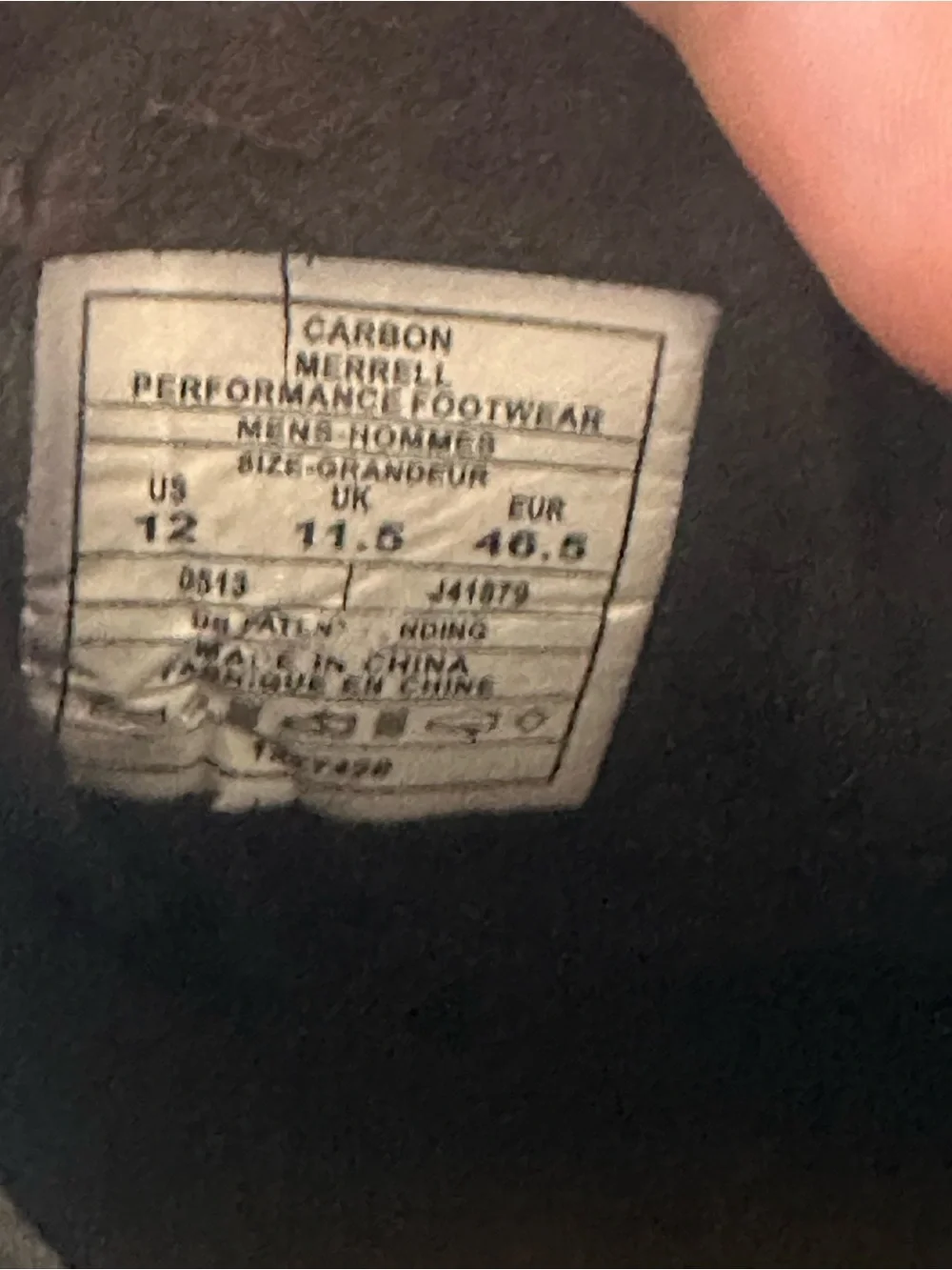 Merrell GORE TEX Brown and Black Men's Trail Boots